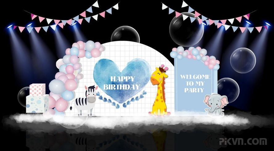 Phông nền sinh nhật cho bé download free  Diễn đàn đồ họa  Học thiết kế  đồ họa  Photoshop24h  Phông nền Sinh nhật Nến sinh nhật